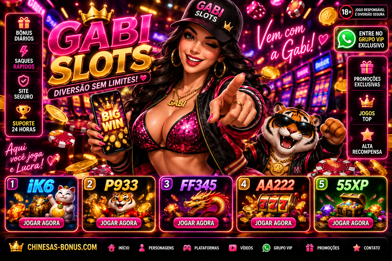 Gabi Slots • Chinesas Bonus